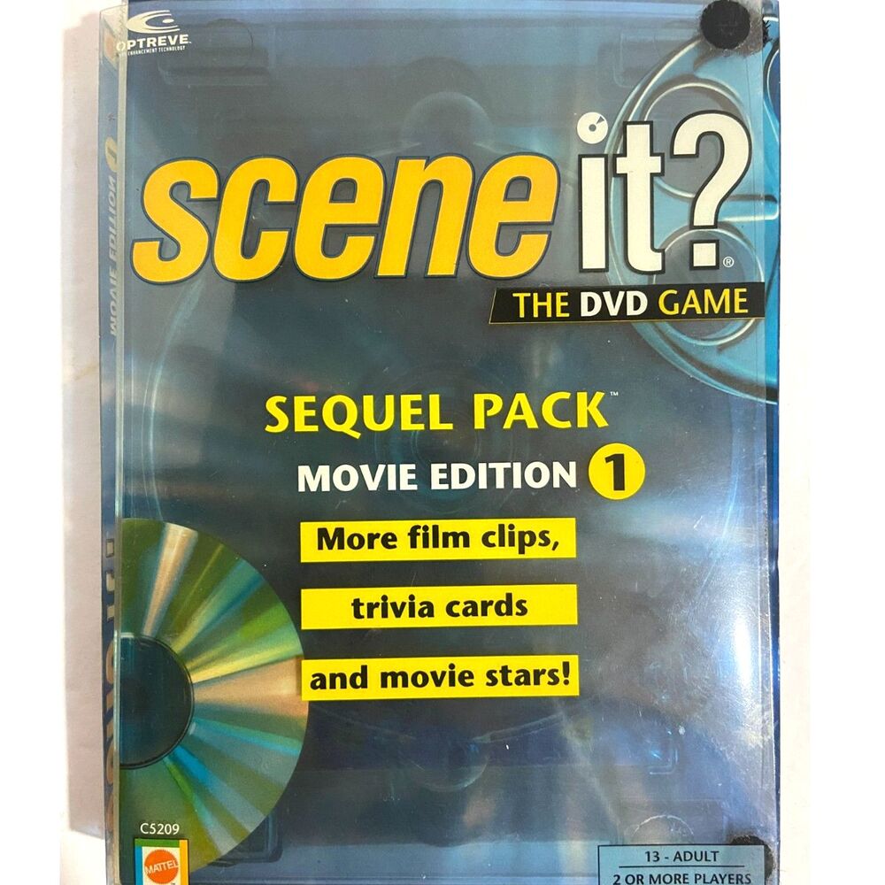 Scene it? The DVD Game Sequel Pack Movie Edition for Master Game